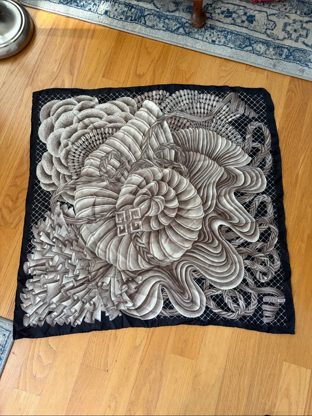 Givenchy 100% silk scarf